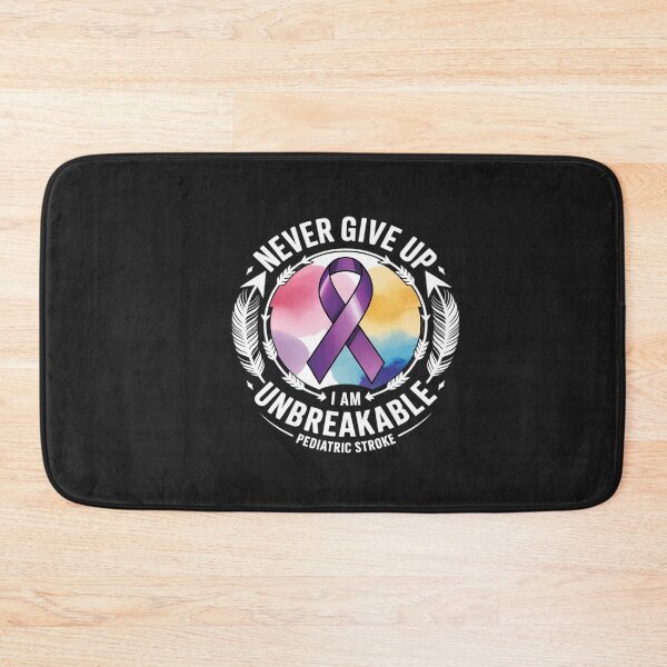 Item preview, Pediatric Stroke Awareness Purple Ribbon Fight Warrior Kids designed and sold by VladimiaPutin.