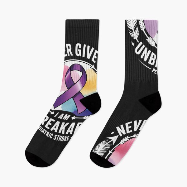 Item preview, Pediatric Stroke Awareness Purple Ribbon Fight Warrior Kids designed and sold by VladimiaPutin.