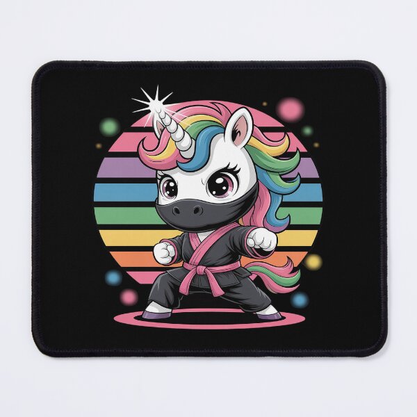 Item preview, Cute Unicorn Ninja Girl Cute Preschool Team Mermaid Security designed and sold by Slwankol.