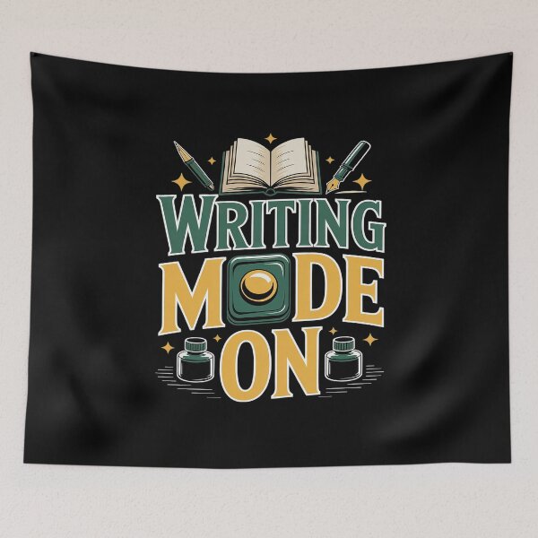 Item preview, Cute Writing Mode On Funny Writer Author Blogger Journalist designed and sold by Slwankol.