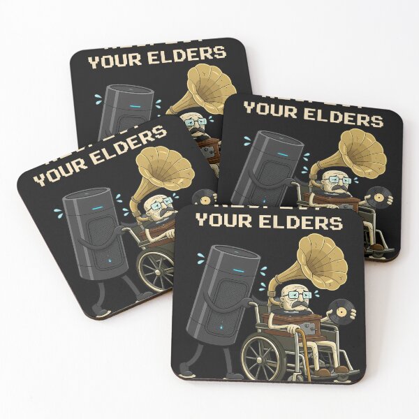 Item preview, Respect Your Elders Gaming Control Retro Funny Gamer designed and sold by FemmeForge.