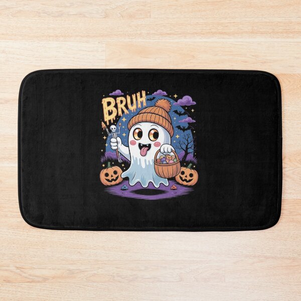 Item preview, Bruh Ghost Halloween Ghost Trick Or Treat Candy designed and sold by RayhendersonArt.