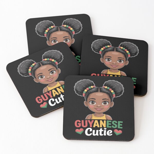 Item preview, Cutie Girl Flag Colors Guyana Cultural Pride designed and sold by Slwankol.