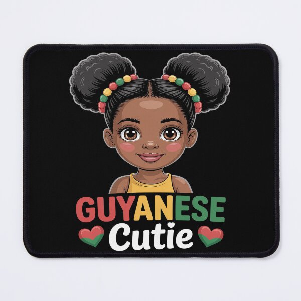 Item preview, Cutie Girl Flag Colors Guyana Cultural Pride designed and sold by Slwankol.