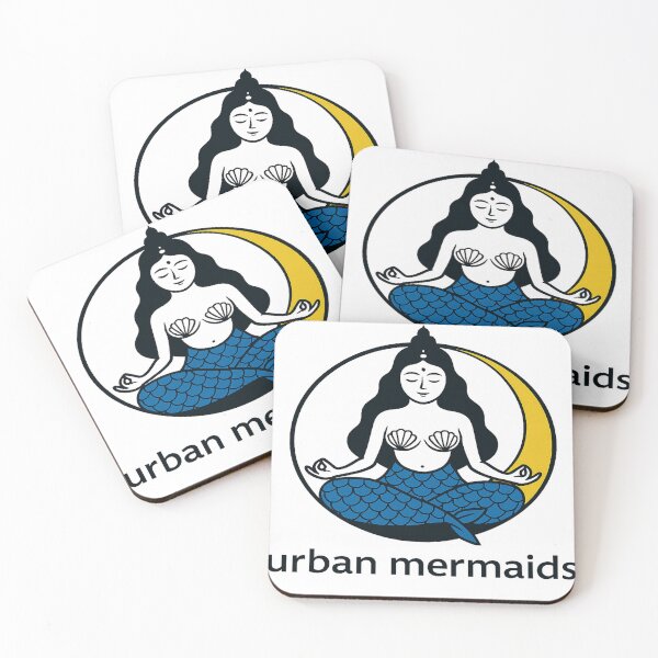 Item preview, Mermaid and moon designed and sold by Word Potions.