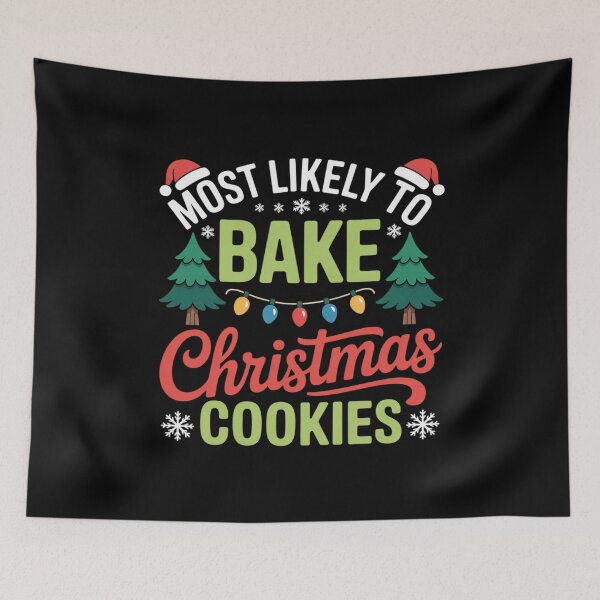 Item preview, Christmas Most Likely to Bake Christmas Cookies Matching03  designed and sold by CombatTask.