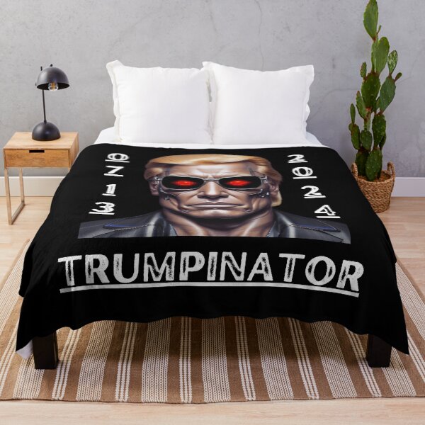 Item preview, trumpinator-"Patriotic Trump Workout Gear for Fitness Enthusiasts" designed and sold by aquinavortex.