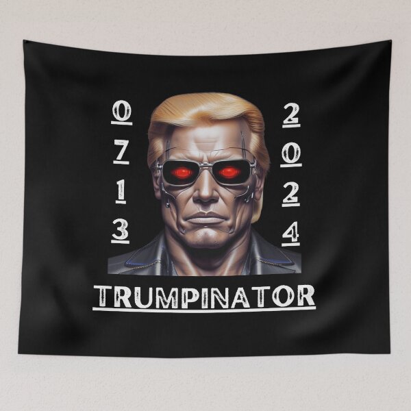 Item preview, trumpinator-"Patriotic Trump Workout Gear for Fitness Enthusiasts" designed and sold by aquinavortex.