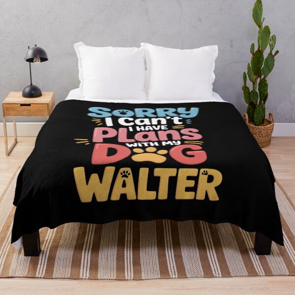 Item preview, Dog Name Walter Busy With My Dog Walter 3 designed and sold by MythWoot.