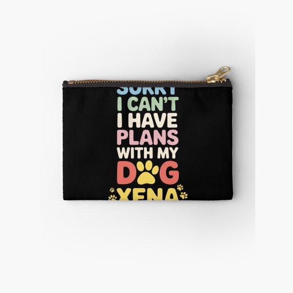 Item preview, Dog Name Xena Personalised Busy With My Dog Xena  designed and sold by PowAcademy.
