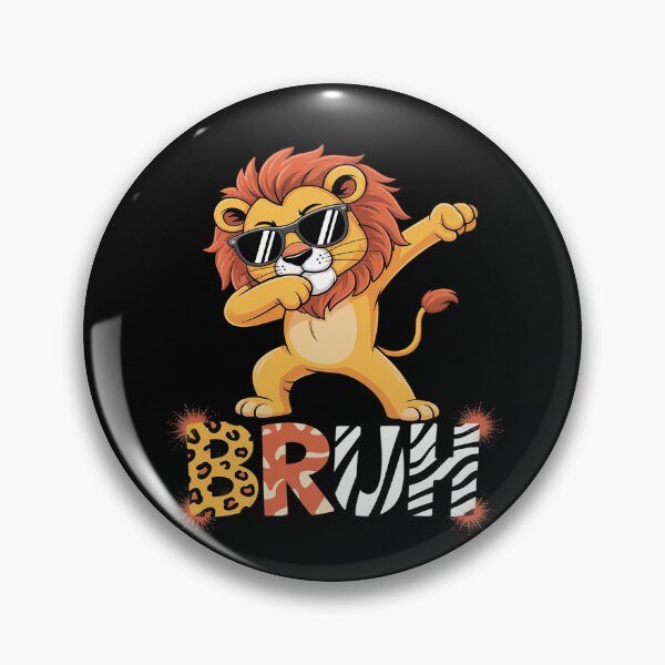 Item preview, Dabbing Lion Bruh ZooKeeper Wildlife Safari designed and sold by genkihikki.