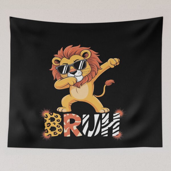 Item preview, Dabbing Lion Bruh ZooKeeper Wildlife Safari designed and sold by genkihikki.