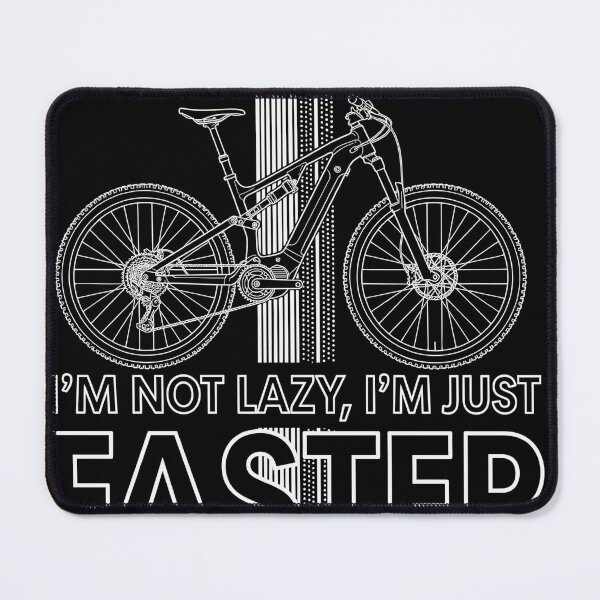 Item preview, Funny E-Bike MTB Quote I'm Not Lazy Just Faster Mountain Bike designed and sold by Cedinho.