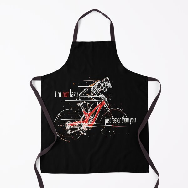 Item preview, Funny E-Bike MTB Quote I'm Not Lazy Just Faster Mountain Bike designed and sold by Cedinho.