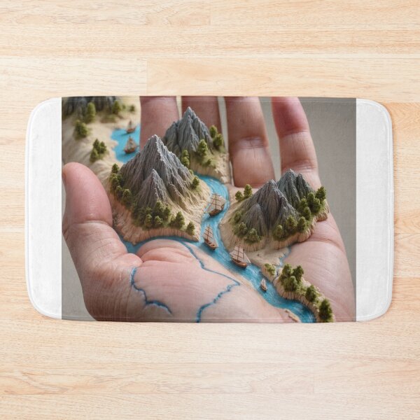 Item preview, Tiny Ships Sailing Across a Living Continent designed and sold by Wonderful Designs.