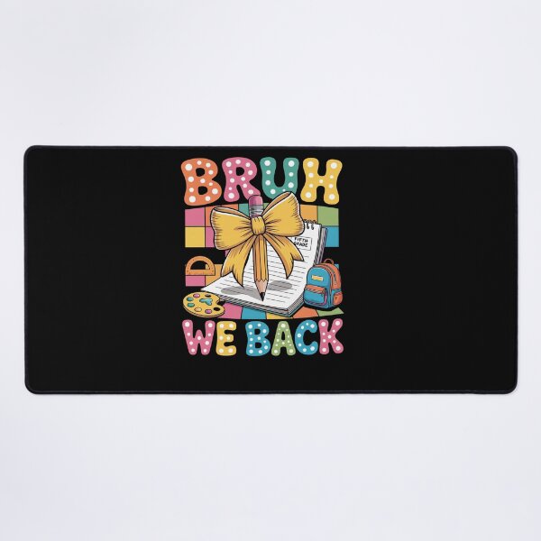 Item preview, Bruh We Back Fifth Grade Pencil Bow Back To School 5Th Grade designed and sold by RayhendersonArt.