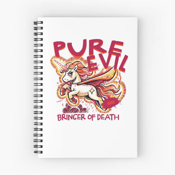 Item preview, Pure Evil Unicorn – Dark Humor “Bringer of Death” Fantasy Design designed and sold by onlin3boutiqu3.