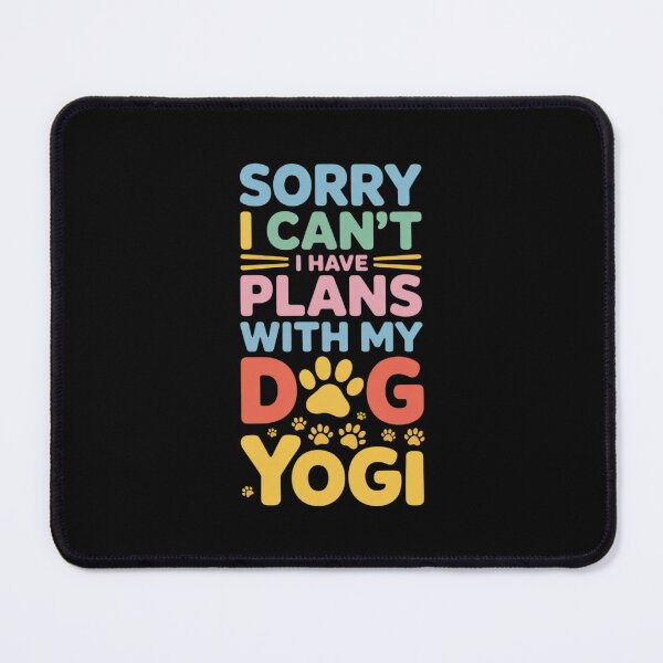 Item preview, Dog Name Yogi Personalised Busy With My Dog Yogi designed and sold by MythWoot.