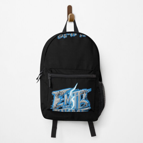 Item preview, E-MTB Is Not A Crime Electric Mountain Bike Lightning Bolt designed and sold by Cedinho.