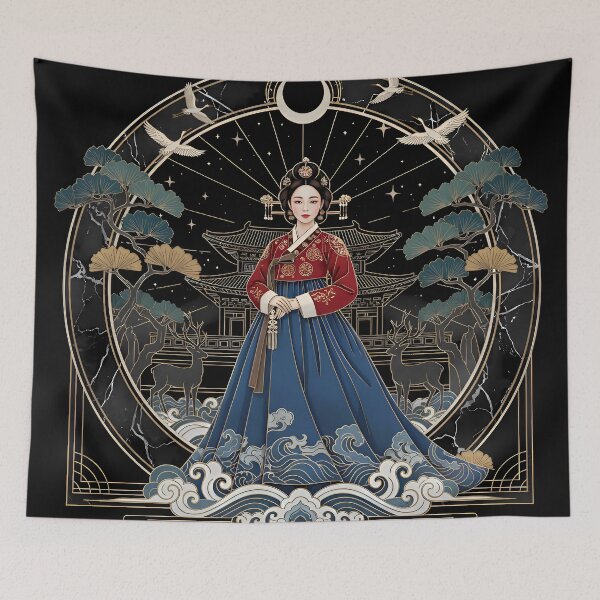 Item preview, Moonlit Hanbok Majesty designed and sold by Dms3512.