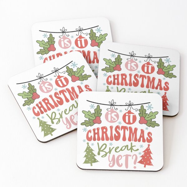 Item preview, Is It Christmas Break Yet Retro Groovy Holiday School Teacher Student Graphic designed and sold by Jone Cham.