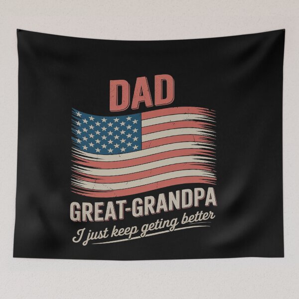 Item preview, Dad Grandpa Great Grandpa I Just Keep Getting Better designed and sold by genkihikki.