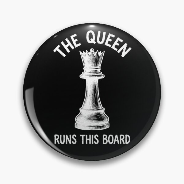Item preview, The Queen Runs This Board | Chess Mom Strategy designed and sold by TheCuriousPawn.