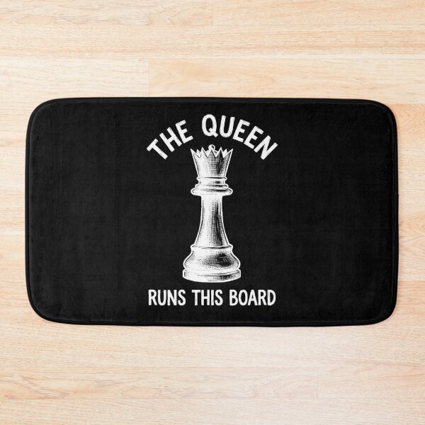Item preview, The Queen Runs This Board | Chess Mom Strategy designed and sold by TheCuriousPawn.