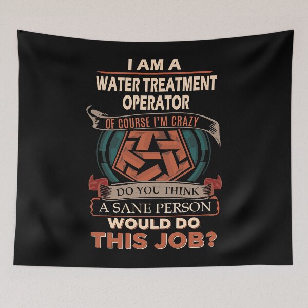 Item preview, Water Treatment Operator designed and sold by ginawilliams39.