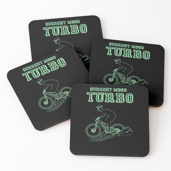 Item preview, Current Mood Turbo Funny E-Bike Mountain Biker Saying designed and sold by Cedinho.