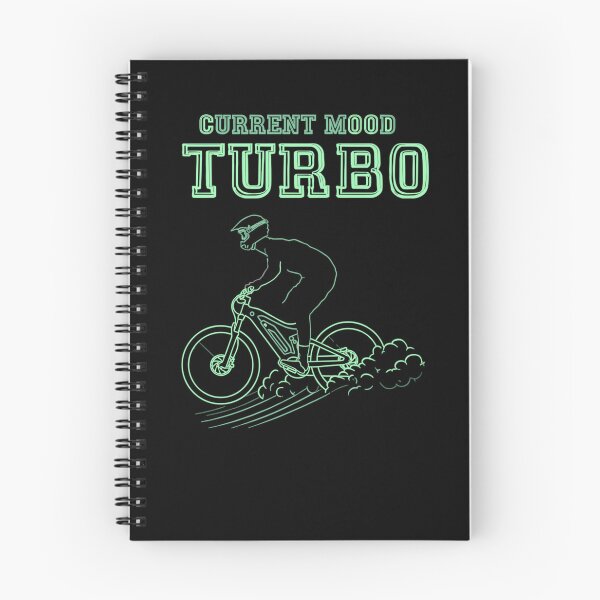 Item preview, Current Mood Turbo Funny E-Bike Mountain Biker Saying designed and sold by Cedinho.