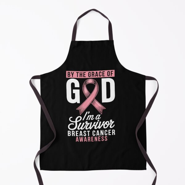 Item preview, By The Grace God I'M A Survivor Breast Cancer Survivor designed and sold by RayhendersonArt.