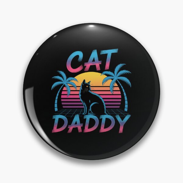 Item preview, Cat Daddy Dad Fathers Day Summer Cat Papa  designed and sold by StephenDDArt.
