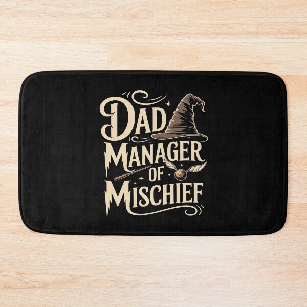 Item preview, Dad Manager Of Mischief Magical Wizard Father's Day designed and sold by ProudForFunny.