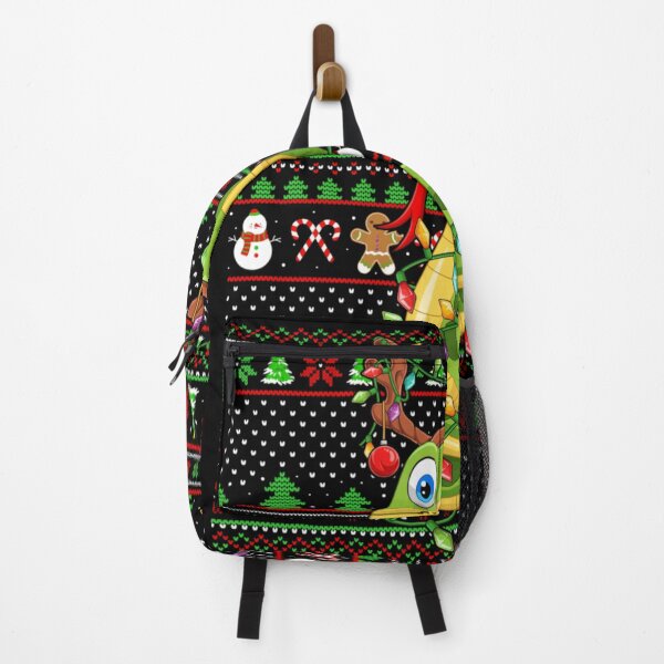 Item preview, Cute Snake Wearing Reindeer Antlers With Christmas Lights Ugly Sweater Holiday Design designed and sold by Jone Cham.