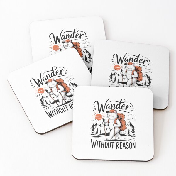 Item preview, Cat Wander Without Reason Adventure Hiking designed and sold by StephenDDArt.
