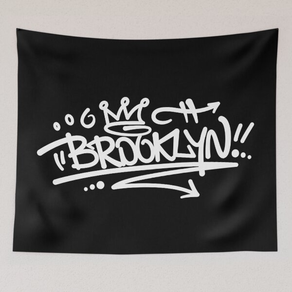 Item preview, Brooklyn New York Graffiti Design - Old School Hip Hop & Rap Culture Inspired Artwork designed and sold by Design Atlas.