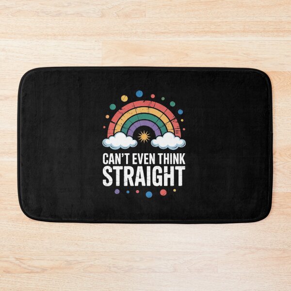 Item preview, Can'T Even Think Straight Lgbt Gay Pride Month designed and sold by RayhendersonArt.
