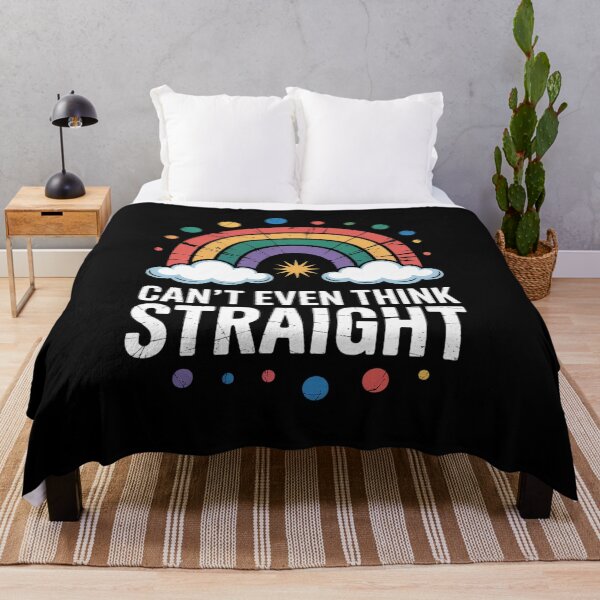 Item preview, Can'T Even Think Straight Lgbt Gay Pride Month designed and sold by RayhendersonArt.
