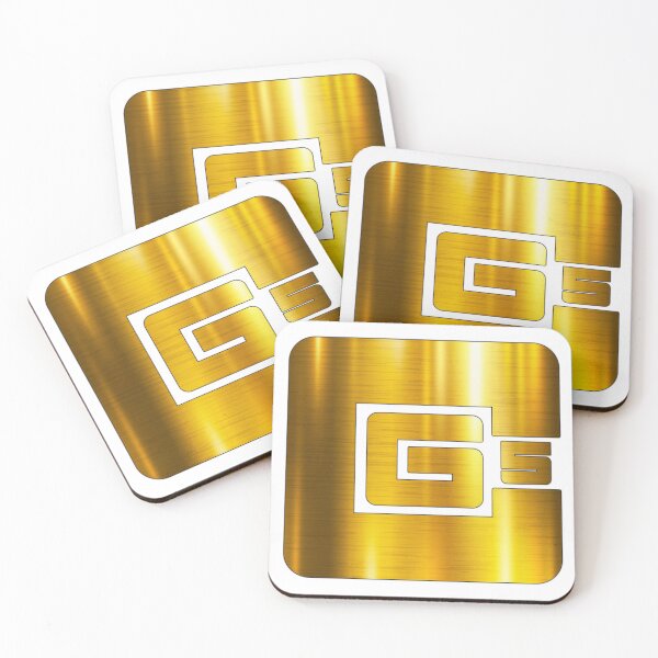 Item preview, cg5 gold metal textured logo designed and sold by ramwebroom.