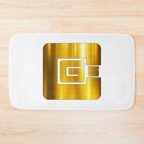 Item preview, cg5 gold metal textured logo designed and sold by ramwebroom.