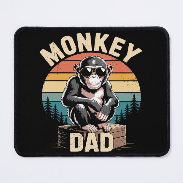 Item preview, Dad Monkey Lovers Daddy Father's Day designed and sold by ProudForFunny.