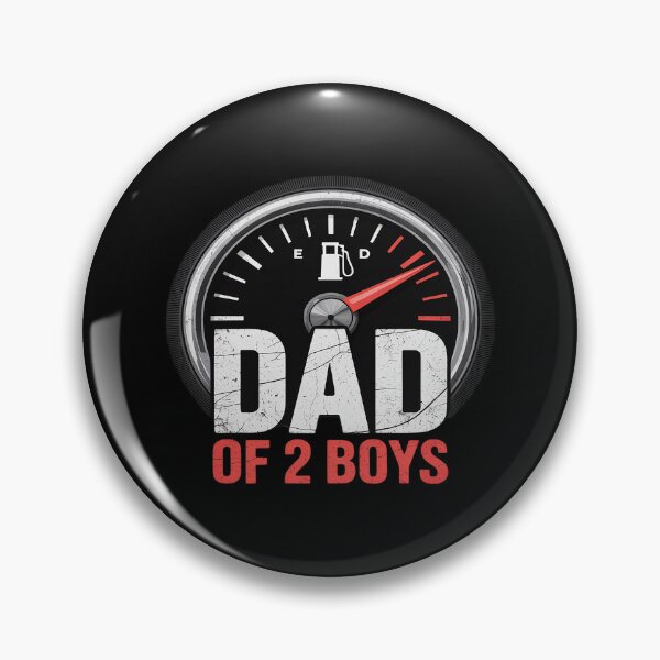 Item preview, Dad of 2 Boys Father's Day Dad designed and sold by ProudForFunny.