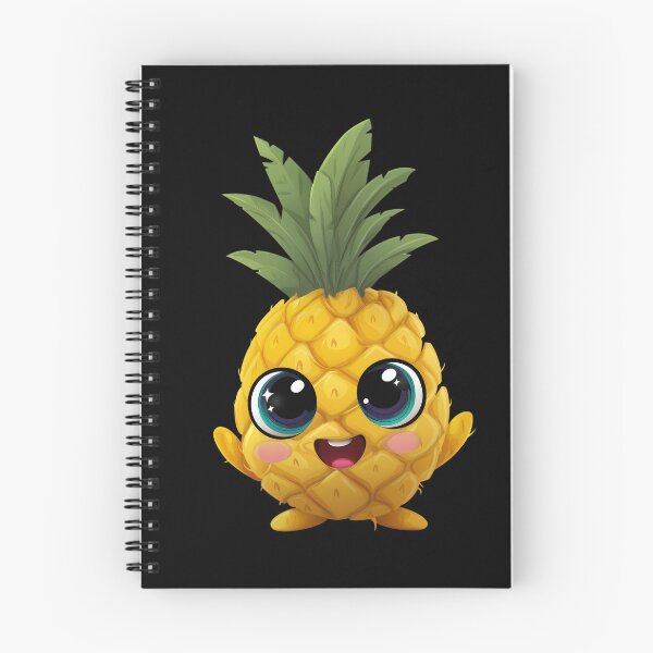 Item preview, Excited Cartoon Pineapple designed and sold by SQSHD-Pineapple.