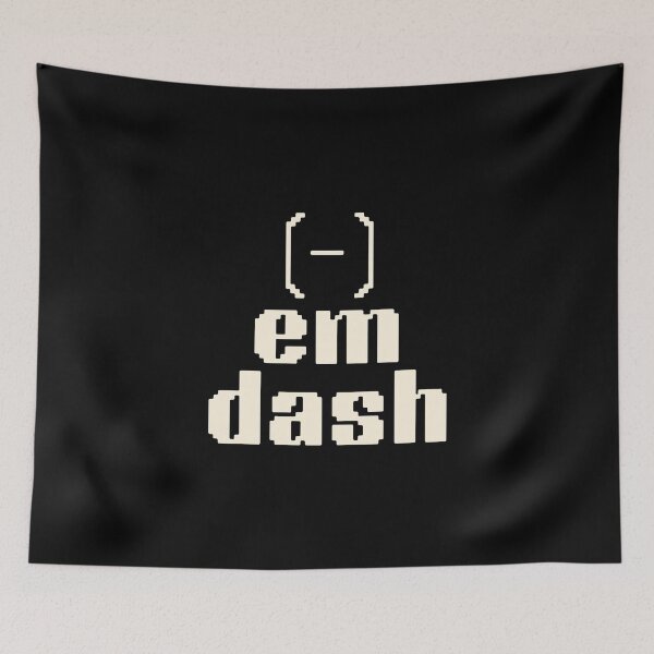 Item preview, Em-brace the Dash: Punctuation's Coolest Kid designed and sold by bettercolors.