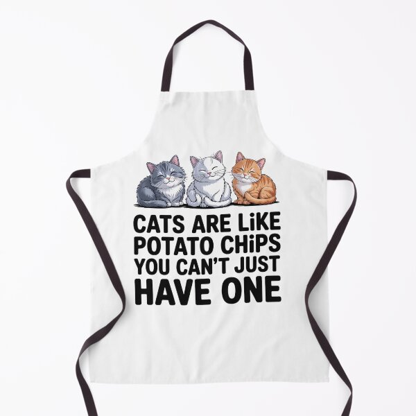Item preview, Cats Are Like Potato Chips You Can'T Just Have One designed and sold by StephenDDArt.
