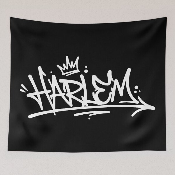 Item preview, Harlem New York Graffiti Design - Old School Hip Hop & Rap Culture Inspired Artwork designed and sold by Design Atlas.