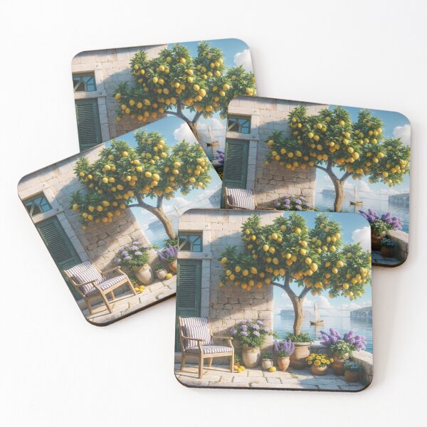 Item preview, Peaceful Coastal Retreat designed and sold by Undersea Ai Art.