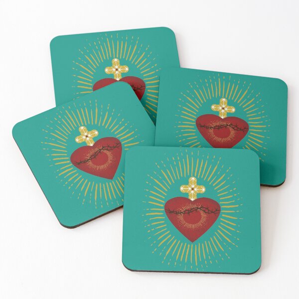Item preview, Sacred Heart Jesus Roses Design designed and sold by capricedefille.