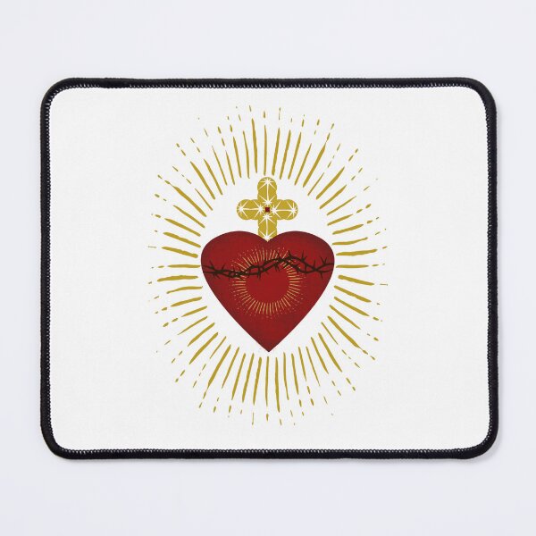 Item preview, Sacred Heart Jesus Roses Design designed and sold by capricedefille.